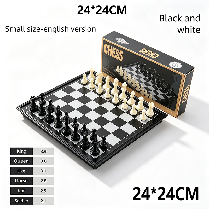 24CM Foldable Magnetic Chess G - Magnetic Travel Chess recension och pris