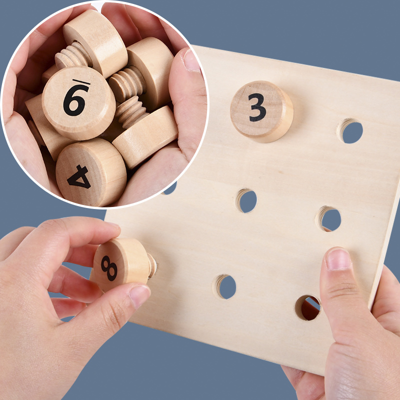Wooden Tighten The Screws Matc - Board Game Nature recension och pris