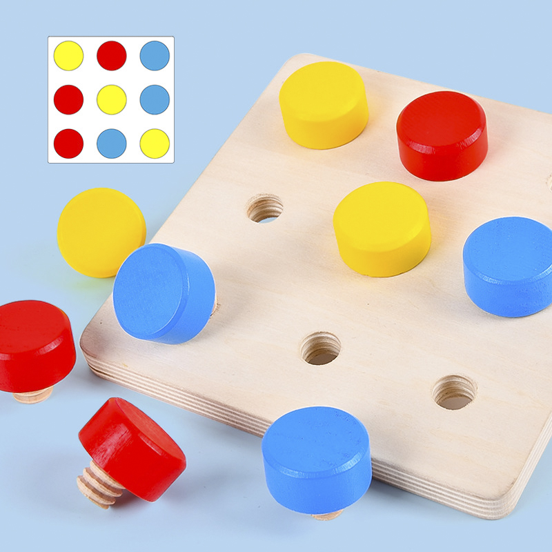 Wooden Tighten The Screws Matc - Board Game Nature recension och pris