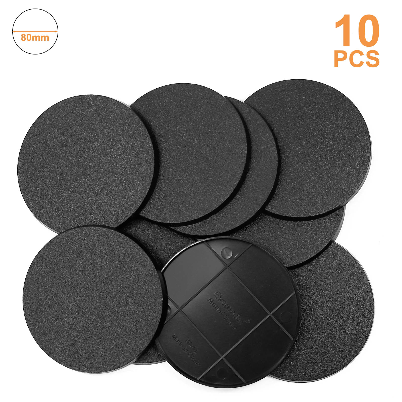 Evemodel 80mm Round ABS Model  - Board Game Nature recension och pris