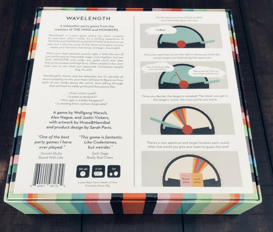 Wavelength Telepathic Party Ca - Board Game Coup recension och pris