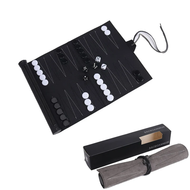Roll Up Backgammon Sets Portab - Magnetic Travel Chess recension och pris