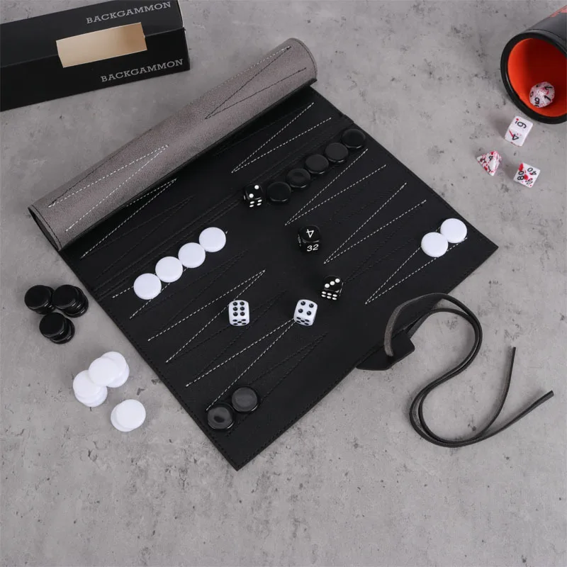 Roll Up Backgammon Sets Portab - Magnetic Travel Chess recension och pris