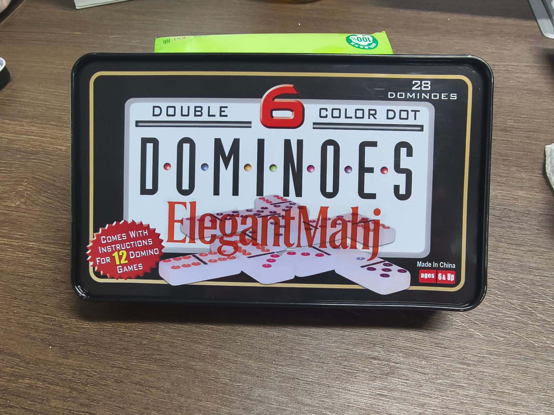 ElegantMahj Double Six Dominoe - Board Game Family recension och pris