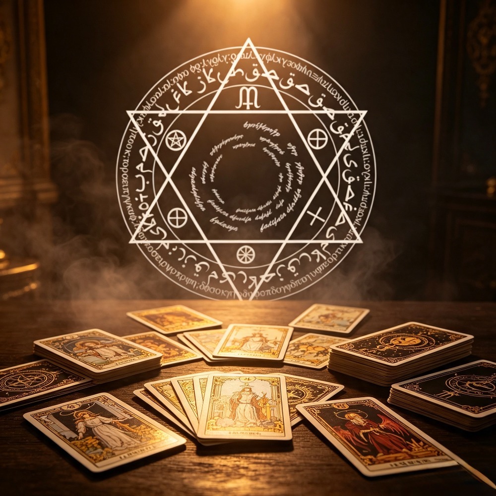 49cm Square Tarot Table Cloth, - Board Game Vintage recension och pris