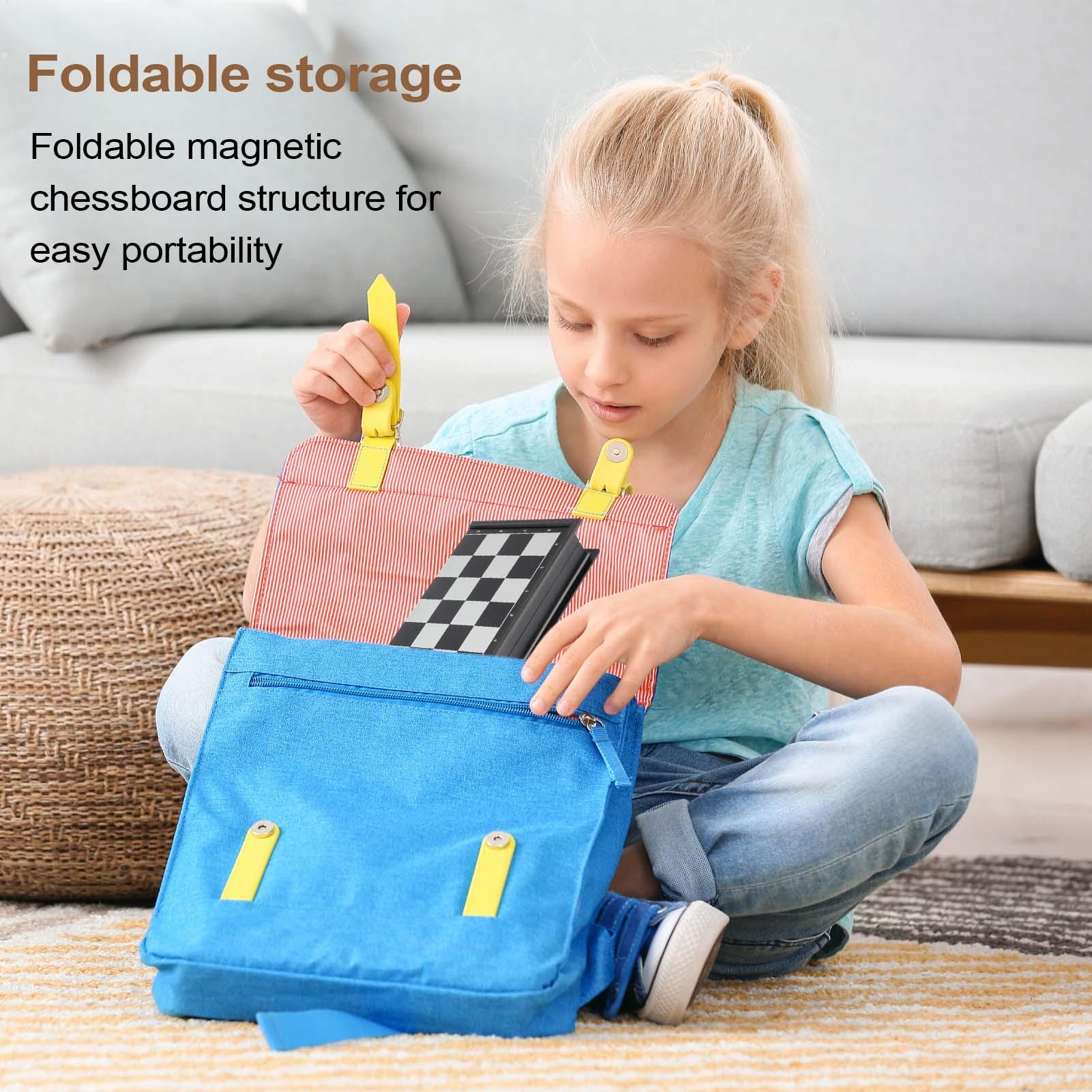 Chess Set Magnetic Board Chess - Magnetic Travel Chess recension och pris