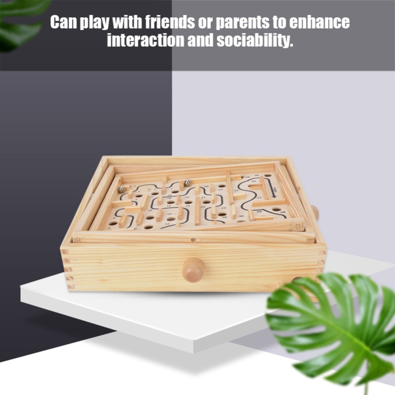 Adult Kid Wooden Educational M - Board Game Education recension och pris