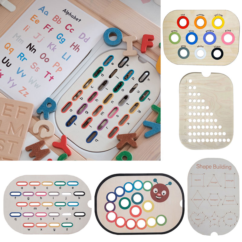 Children Montessori Games Fine - Board Game Nature recension och pris