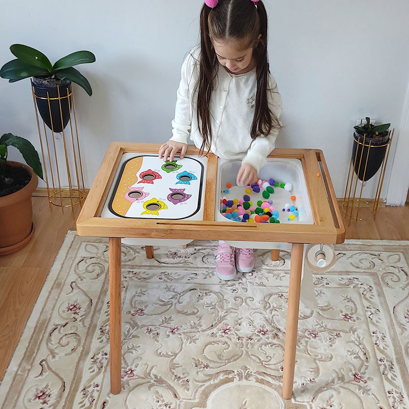 Children Montessori Games Fine - Board Game Nature recension och pris