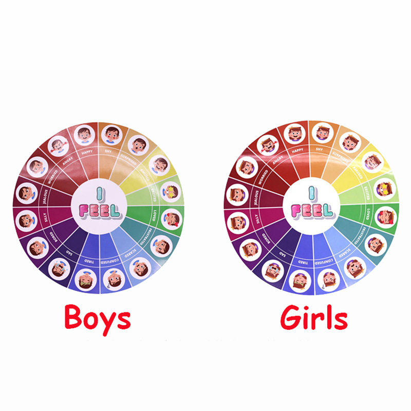 28cm Boys Girls Emotion Manage - Board Game English For Kids recension och pris